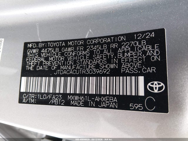 Toyota Prius Prime Se 2024 JTDACACU1R3039692 Image 19