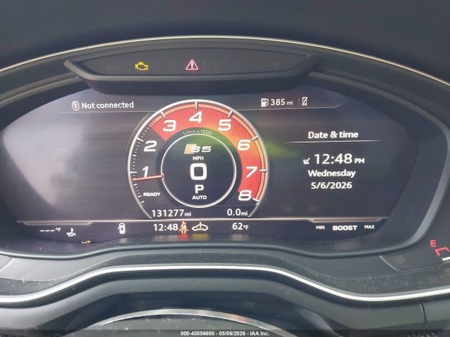 Продаж на аукціоні авто 2018 Audi S5 3.0t Premium Plus, vin: WAUB4CF59JA051734, номер лоту: 45056600