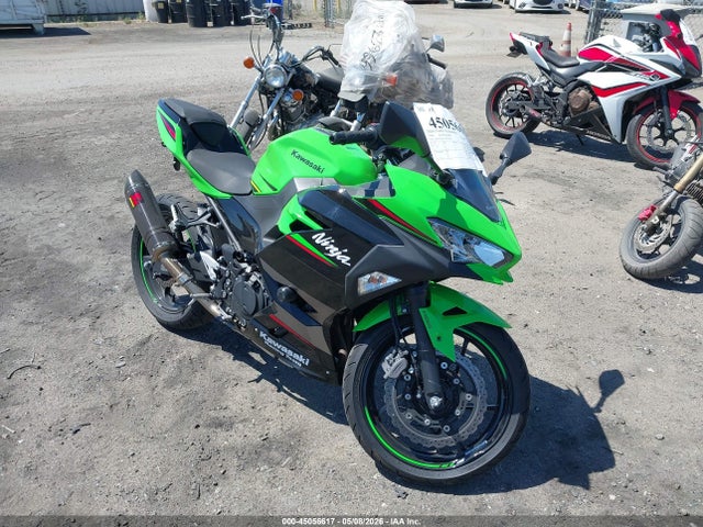 2018 Kawasaki Ex400 მანქანა იყიდება აუქციონზე, vin: JKAEXKG13JDA09486, აუქციონის ნომერი: 45056617