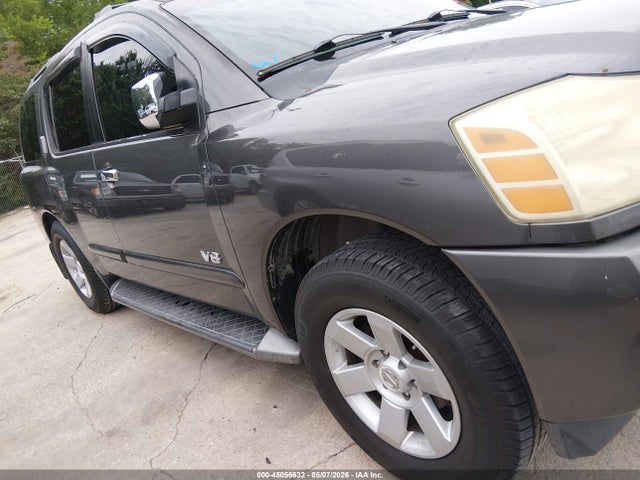 2005 Nissan Armada Le მანქანა იყიდება აუქციონზე, vin: 5N1AA08A15N725160, აუქციონის ნომერი: 45056632