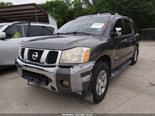 2005 Nissan Armada Le მანქანა იყიდება აუქციონზე, vin: 5N1AA08A15N725160, აუქციონის ნომერი: 45056632
