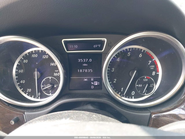 45056640 :رقم المزاد ، 4JGDA5HB4CA044532 vin ، 2012 Mercedes-benz Ml 350 4matic مزاد بيع