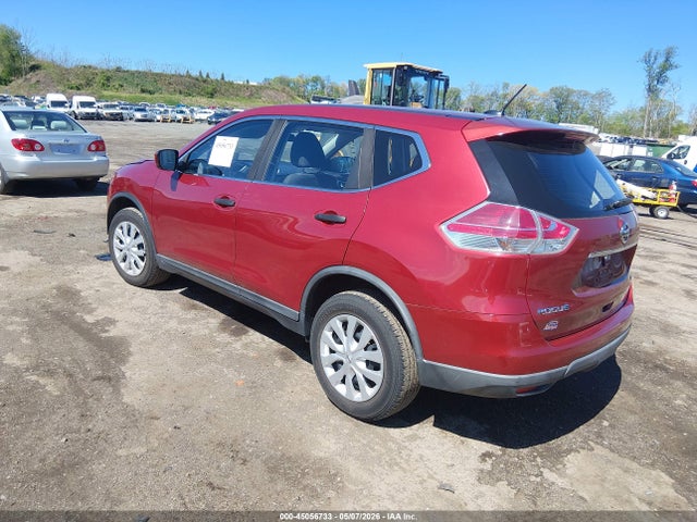 Aukcja sprzedaży 2016 Nissan Rogue S/sl/sv, vin: KNMAT2MV2GP675587, numer aukcji: 45056733