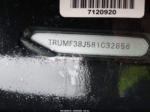Продаж на аукціоні авто 2008 Audi Tt 2.0t, vin: TRUMF38J581032856, номер лоту: 45056753