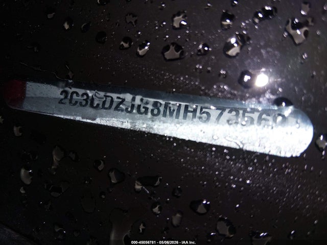 45056781 :رقم المزاد ، 2C3CDZJG8MH573560 vin ، 2021 Dodge Challenger Gt مزاد بيع