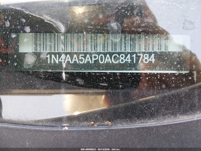2010 Nissan Maxima 3.5 Sv მანქანა იყიდება აუქციონზე, vin: 1N4AA5AP0AC841784, აუქციონის ნომერი: 45056822