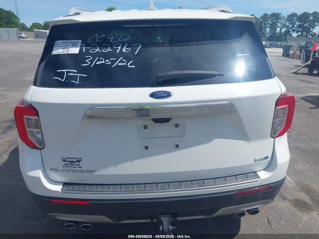 Продаж на аукціоні авто 2020 Ford Explorer Platinum, vin: 1FM5K8HC5LGA22967, номер лоту: 45056825