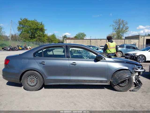 2015 Volkswagen Jetta 2.0l S მანქანა იყიდება აუქციონზე, vin: 3VW1K7AJXFM357834, აუქციონის ნომერი: 45056881