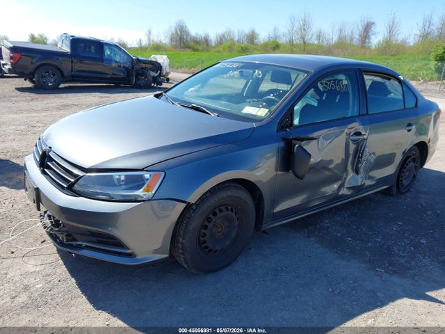 2015 Volkswagen Jetta 2.0l S მანქანა იყიდება აუქციონზე, vin: 3VW1K7AJXFM357834, აუქციონის ნომერი: 45056881