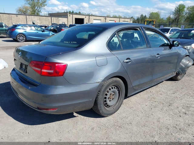 2015 Volkswagen Jetta 2.0l S მანქანა იყიდება აუქციონზე, vin: 3VW1K7AJXFM357834, აუქციონის ნომერი: 45056881