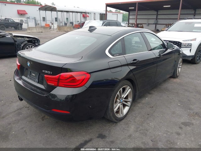 2019 Bmw 430i Gran Coupe მანქანა იყიდება აუქციონზე, vin: WBA4J1C52KBM15501, აუქციონის ნომერი: 45056894