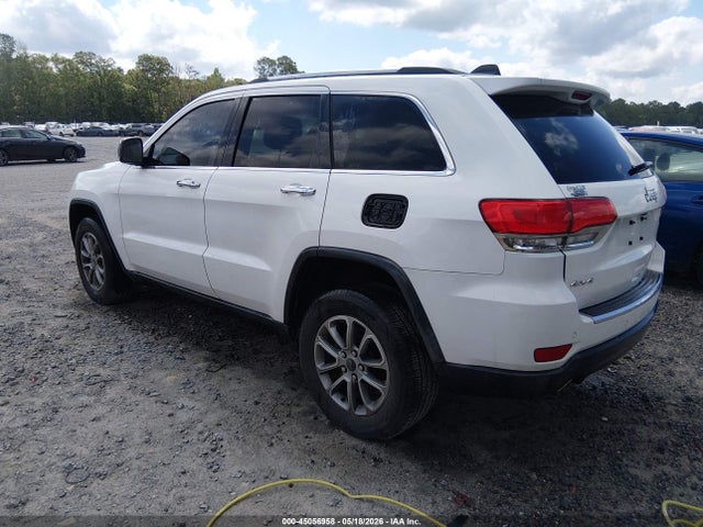 2014 Jeep Grand Cherokee Limited მანქანა იყიდება აუქციონზე, vin: 1C4RJFBG8EC376517, აუქციონის ნომერი: 45056958