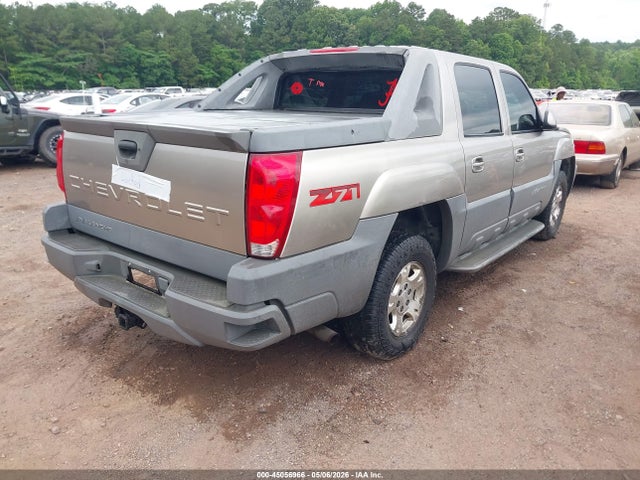 2002 Chevrolet Avalanche 1500 მანქანა იყიდება აუქციონზე, vin: 3GNEK13T22G353518, აუქციონის ნომერი: 45056966