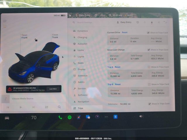 Продажа на аукционе авто 2021 Tesla Model Y Long Range Dual Motor All-wheel Drive, vin: 5YJYGAEE1MF186583, номер лота: 45056985