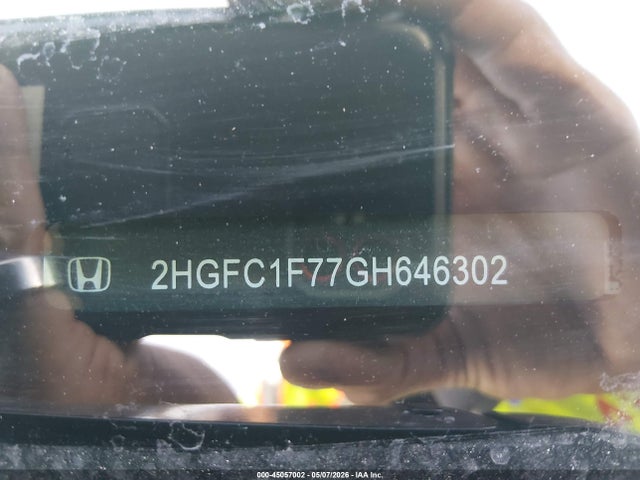 Honda Civic Ex-l 2016 2HGFC1F77GH646302 Image 9
