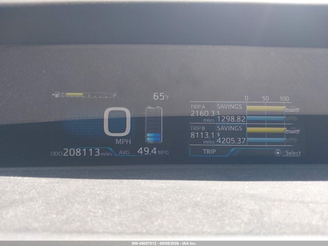Aukcja sprzedaży 2016 Toyota Prius Two, vin: JTDKBRFU2G3000320, numer aukcji: 45057012