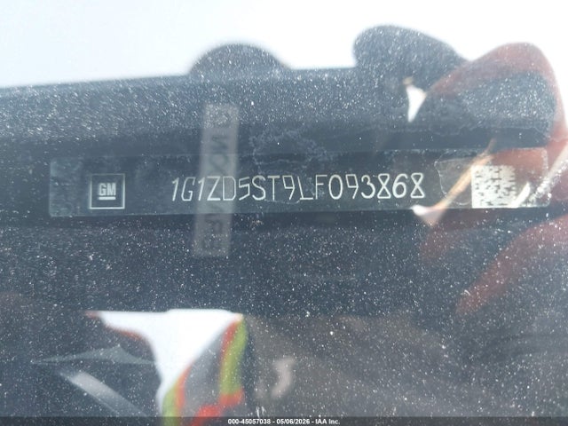 Aukcja sprzedaży 2020 Chevrolet Malibu Fwd Lt, vin: 1G1ZD5ST9LF093868, numer aukcji: 45057038