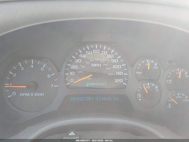 45057077 :رقم المزاد ، 1GNDT13S222319765 vin ، 2002 Chevrolet Trailblazer Lt مزاد بيع