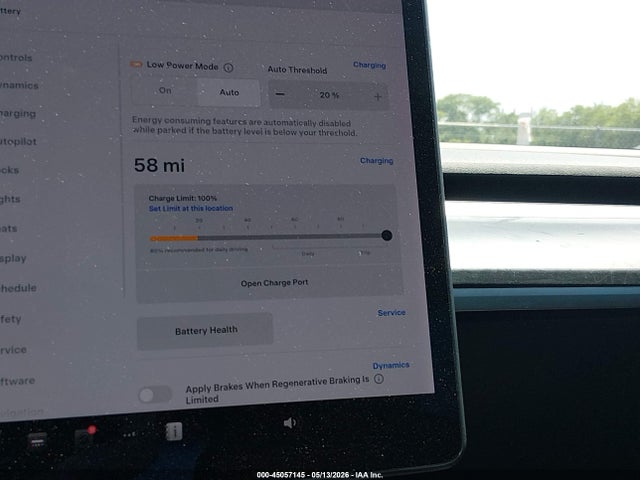 45057145 :رقم المزاد ، 5YJ3E1EB1MF990050 vin ، 2021 Tesla Model 3 Long Range مزاد بيع
