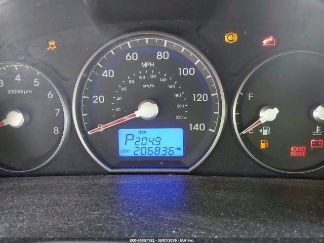 45057153 :رقم المزاد ، 5XYZG3AB1CG116391 vin ، 2012 Hyundai Santa Fe Gls مزاد بيع