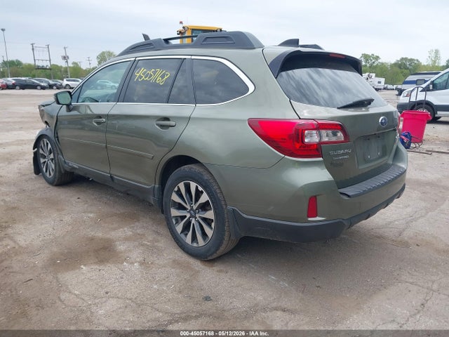 2016 Subaru Outback 2.5i Limited მანქანა იყიდება აუქციონზე, vin: 4S4BSANC7G3326636, აუქციონის ნომერი: 45057168