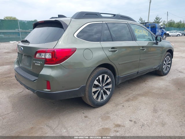 2016 Subaru Outback 2.5i Limited მანქანა იყიდება აუქციონზე, vin: 4S4BSANC7G3326636, აუქციონის ნომერი: 45057168