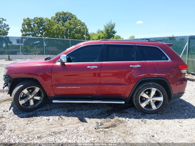 2014 Jeep Grand Cherokee Limited მანქანა იყიდება აუქციონზე, vin: 1C4RJFBG1EC288277, აუქციონის ნომერი: 45057192