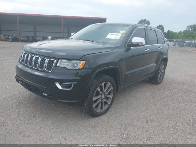 2017 Jeep Grand Cherokee Overland 4x4 მანქანა იყიდება აუქციონზე, vin: 1C4RJFCG8HC927743, აუქციონის ნომერი: 45057204