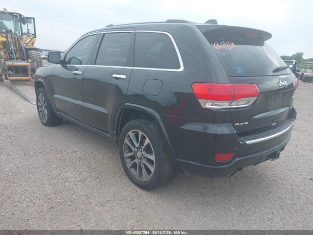 2017 Jeep Grand Cherokee Overland 4x4 მანქანა იყიდება აუქციონზე, vin: 1C4RJFCG8HC927743, აუქციონის ნომერი: 45057204