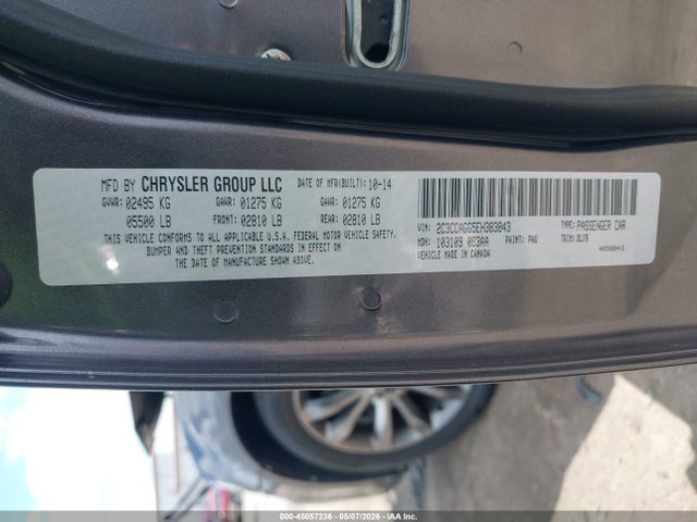 Продаж на аукціоні авто 2014 Chrysler 300 300s, vin: 2C3CCAGG5EH383843, номер лоту: 45057236