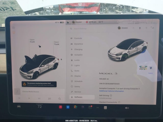 Tesla Model 3 Rear-wheel Drive 2022 5YJ3E1EA6NF101431 Image 7