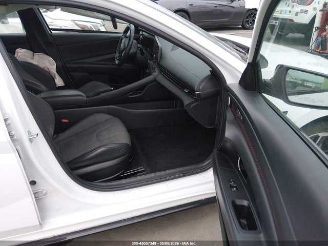 2023 Hyundai Elantra N Line მანქანა იყიდება აუქციონზე, vin: KMHLR4AF9PU475125, აუქციონის ნომერი: 45057349