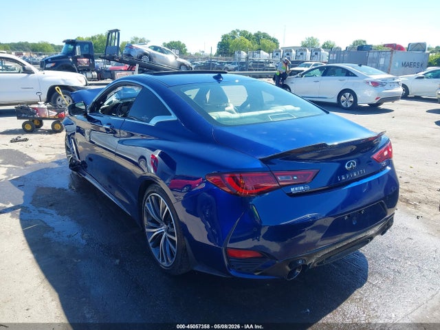 Продаж на аукціоні авто 2018 Infiniti Q60 3.0t Luxe, vin: JN1EV7EK7JM341077, номер лоту: 45057358