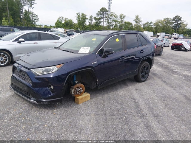 2019 Toyota Rav4 Hybrid Xse მანქანა იყიდება აუქციონზე, vin: JTMEWRFV1KJ015681, აუქციონის ნომერი: 45057398