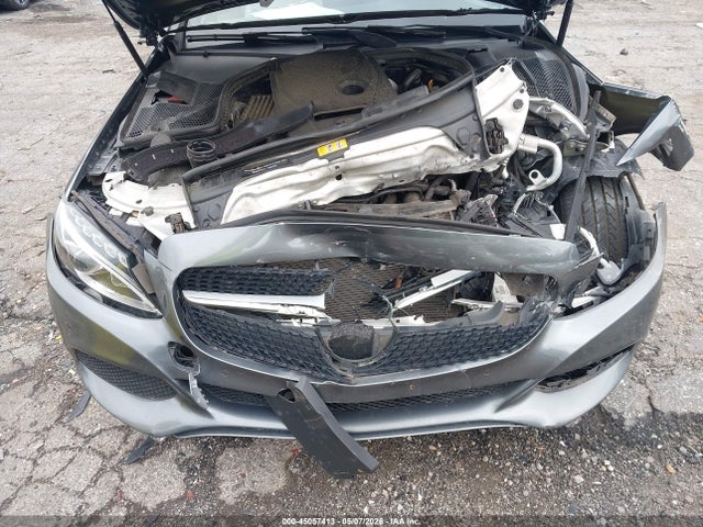 45057413 :رقم المزاد ، WDDWK4KB4JF756395 vin ، 2018 Mercedes-benz C 300 4matic مزاد بيع