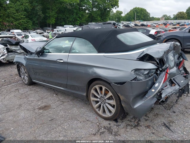 45057413 :رقم المزاد ، WDDWK4KB4JF756395 vin ، 2018 Mercedes-benz C 300 4matic مزاد بيع