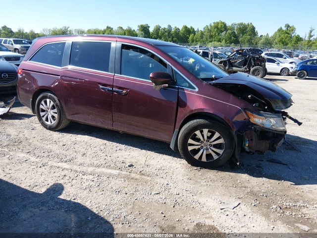 2015 Honda Odyssey Ex-l მანქანა იყიდება აუქციონზე, vin: 5FNRL5H6XFB100928, აუქციონის ნომერი: 45057431