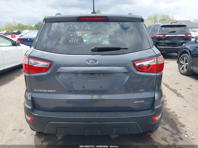 Aukcja sprzedaży 2018 Ford Ecosport Se, vin: MAJ6P1UL5JC161143, numer aukcji: 45057473