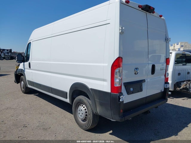 Auction sale of the 2024 Ram Promaster 2500 Tradesman High Roof 159 Wb W/pass Seat, vin: 3C6LRVDG5RE142105, lot number: 45057480