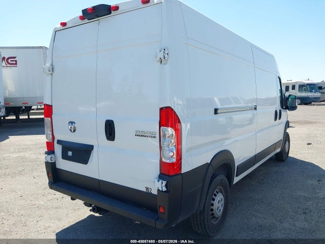 Auction sale of the 2024 Ram Promaster 2500 Tradesman High Roof 159 Wb W/pass Seat, vin: 3C6LRVDG5RE142105, lot number: 45057480