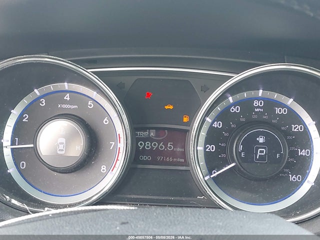 2011 Hyundai Sonata Limited მანქანა იყიდება აუქციონზე, vin: 5NPEC4AC1BH001533, აუქციონის ნომერი: 45057506