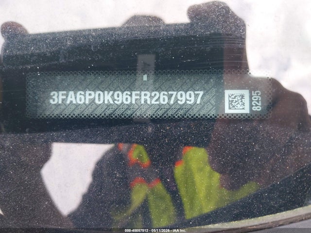 45057512 :رقم المزاد ، 3FA6P0K96FR267997 vin ، 2015 Ford Fusion Titanium مزاد بيع