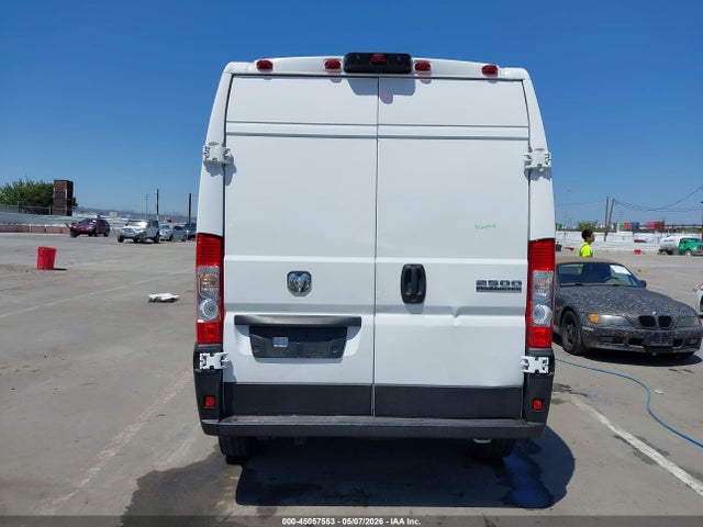 2025 Ram Promaster 2500 Tradesman High Roof 159 Wb W/pass Seat მანქანა იყიდება აუქციონზე, vin: 3C6LRVDG8SE504238, აუქციონის ნომერი: 45057553