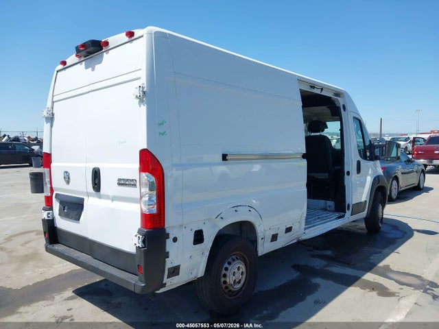 3C6LRVDG8SE504238 RAM Promaster 2500 Tradesman High Roof 159 Wb W/pass Seat
