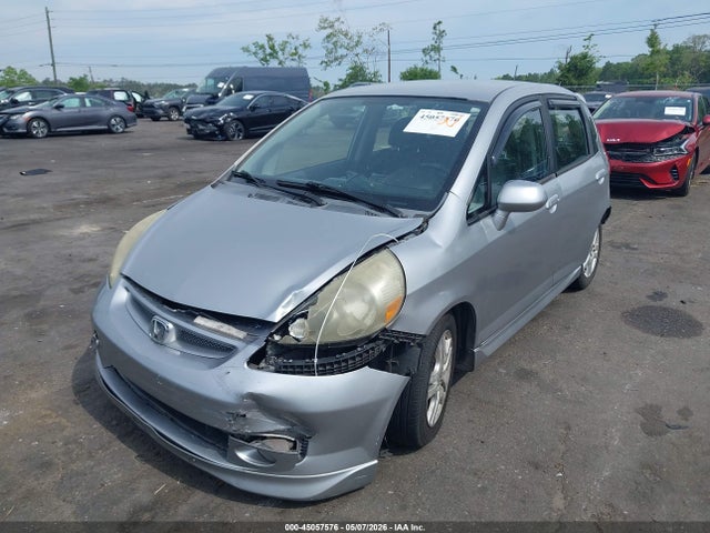 2008 Honda Fit Sport მანქანა იყიდება აუქციონზე, vin: JHMGD38698S006083, აუქციონის ნომერი: 45057576