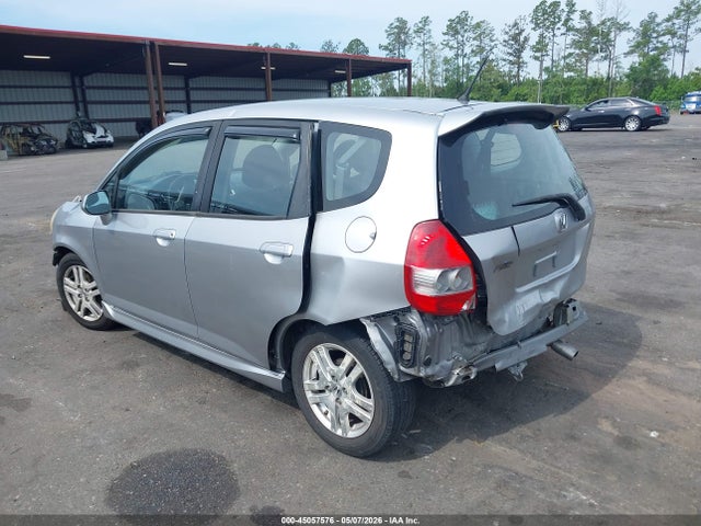 2008 Honda Fit Sport მანქანა იყიდება აუქციონზე, vin: JHMGD38698S006083, აუქციონის ნომერი: 45057576