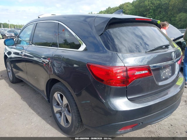 2015 Acura Mdx მანქანა იყიდება აუქციონზე, vin: 5FRYD3H2XFB010266, აუქციონის ნომერი: 45057593