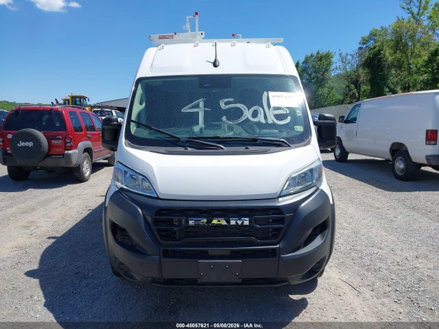 45057621 :رقم المزاد ، 3C6LRVCG7PE563628 vin ، 2023 Ram Promaster 2500 High Roof 136 Wb مزاد بيع