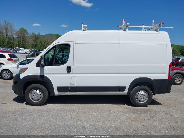 45057621 :رقم المزاد ، 3C6LRVCG7PE563628 vin ، 2023 Ram Promaster 2500 High Roof 136 Wb مزاد بيع