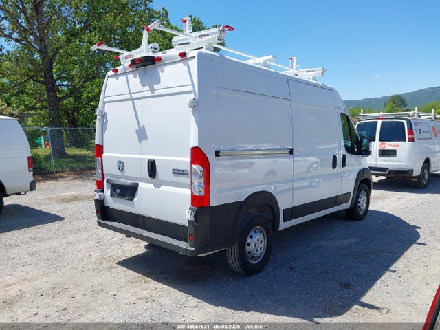 45057621 :رقم المزاد ، 3C6LRVCG7PE563628 vin ، 2023 Ram Promaster 2500 High Roof 136 Wb مزاد بيع